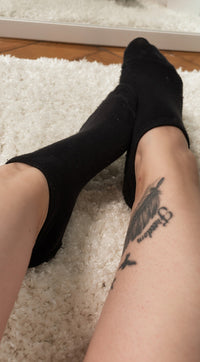 Socken in weiß oder schwarz